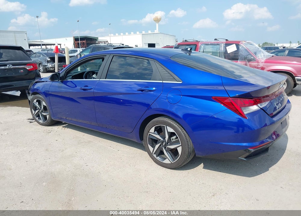 2023 HYUNDAI ELANTRA HYBRID LIMITED VIN: KMHLN4AJ6PU062773
