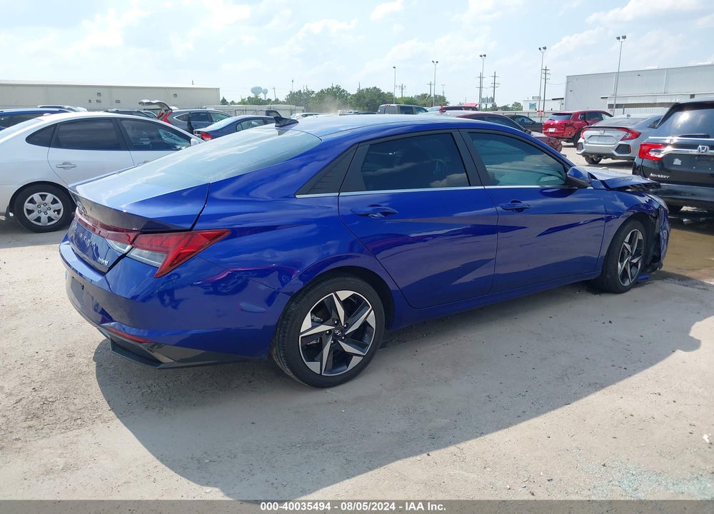 2023 HYUNDAI ELANTRA HYBRID LIMITED VIN: KMHLN4AJ6PU062773
