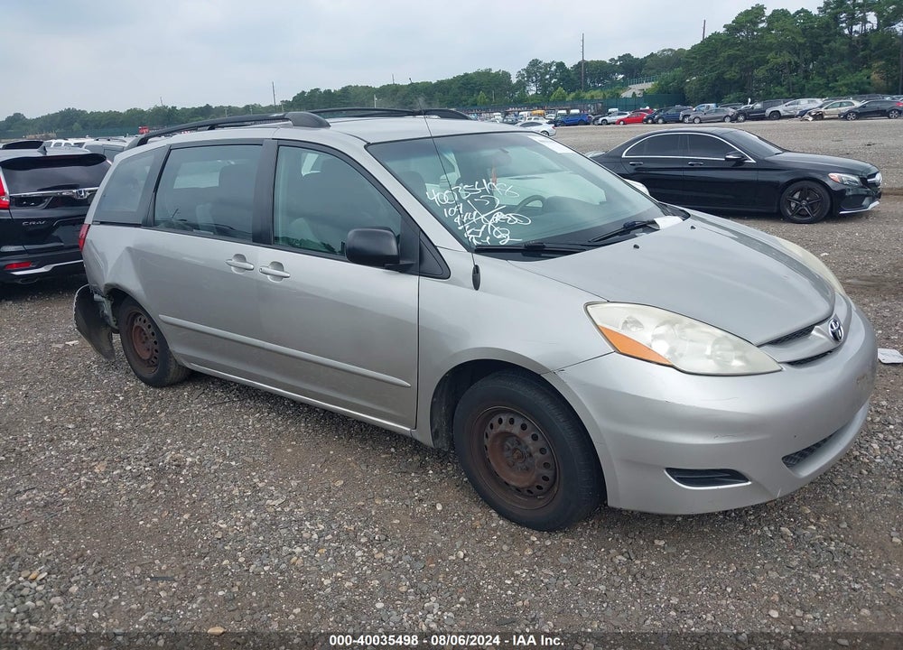 2009 TOYOTA SIENNA CE VIN: 5TDZK23C79S268850