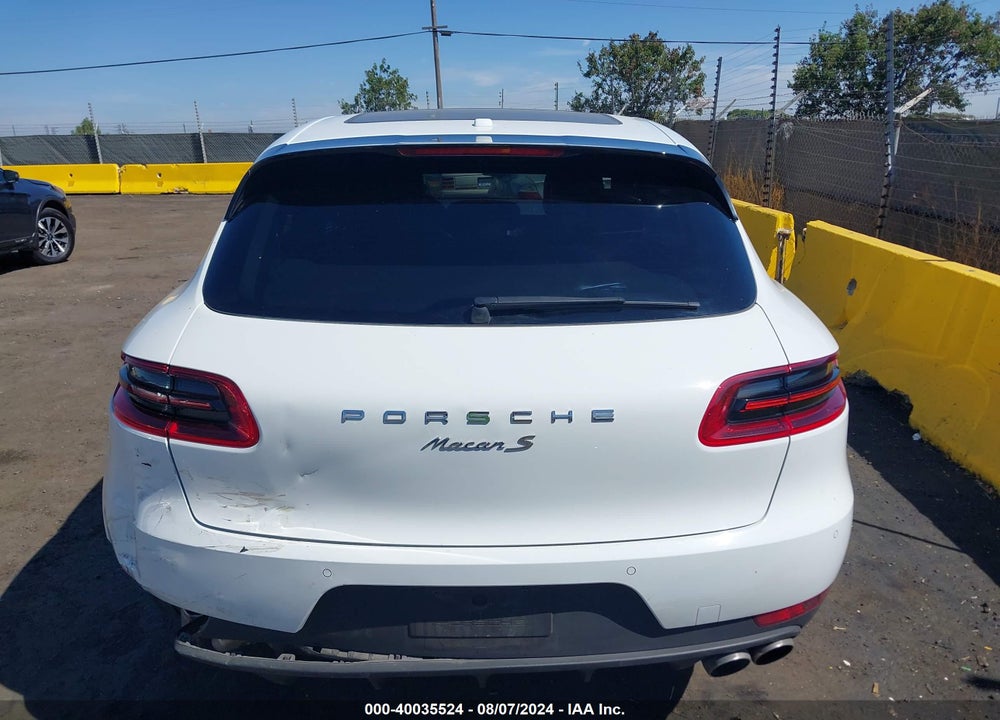 2018 PORSCHE MACAN S VIN: WP1AB2A55JLB31847