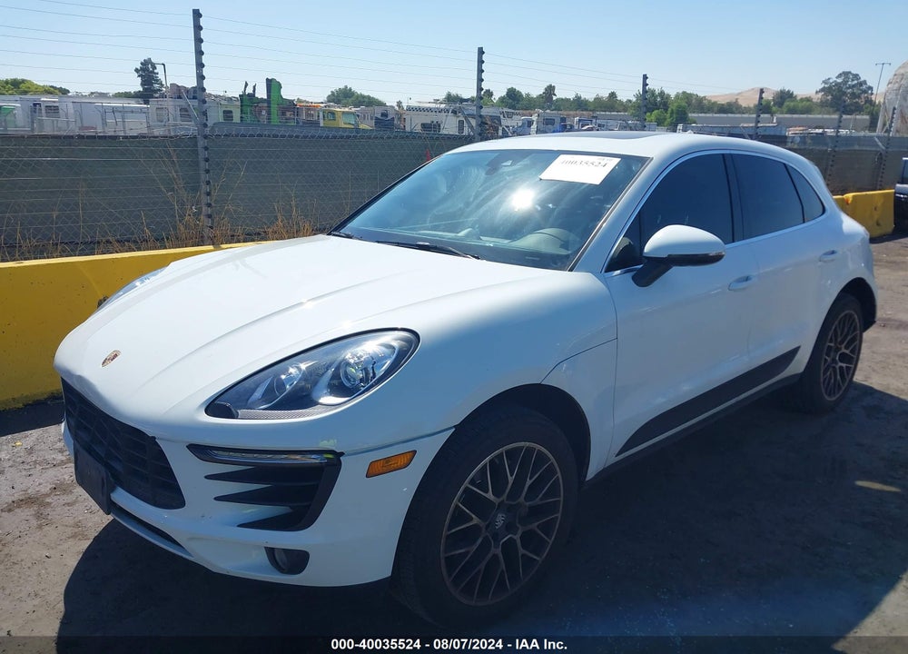 2018 PORSCHE MACAN S VIN: WP1AB2A55JLB31847