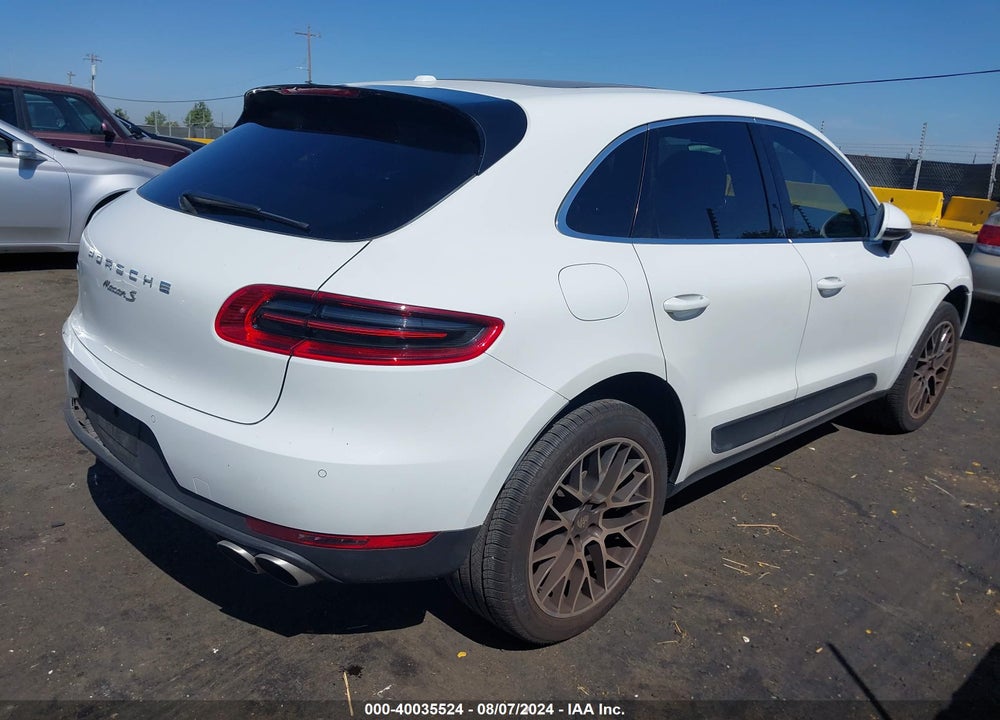2018 PORSCHE MACAN S VIN: WP1AB2A55JLB31847