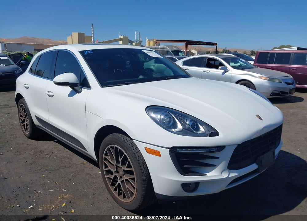2018 PORSCHE MACAN S VIN: WP1AB2A55JLB31847