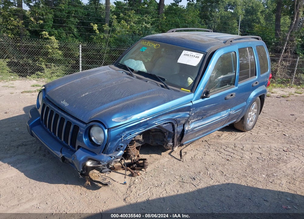 2003 JEEP LIBERTY LIMITED EDITION VIN: 1J4GL58K73W534438