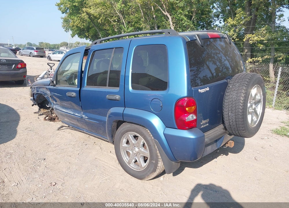 2003 JEEP LIBERTY LIMITED EDITION VIN: 1J4GL58K73W534438