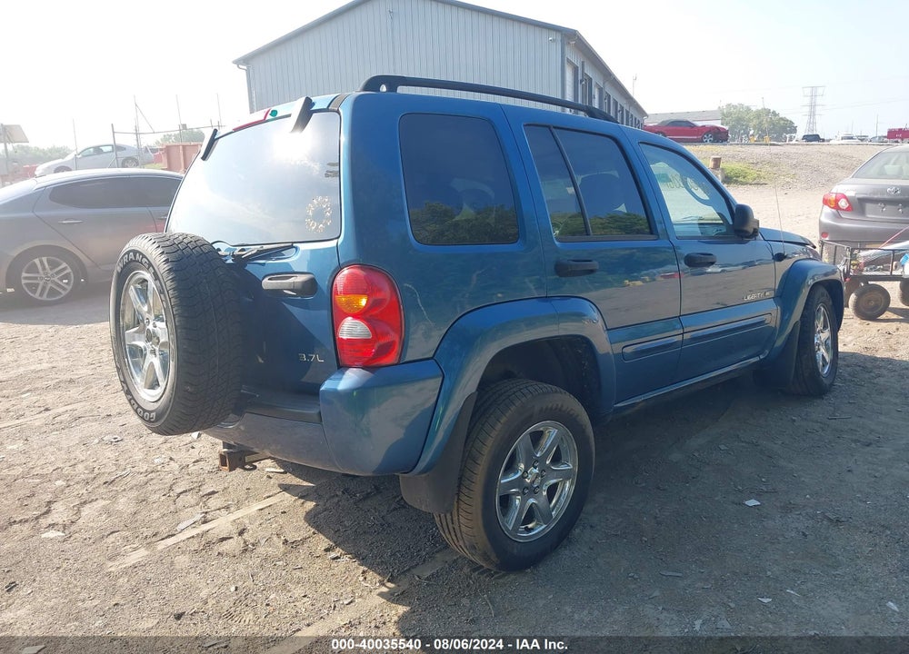 2003 JEEP LIBERTY LIMITED EDITION VIN: 1J4GL58K73W534438