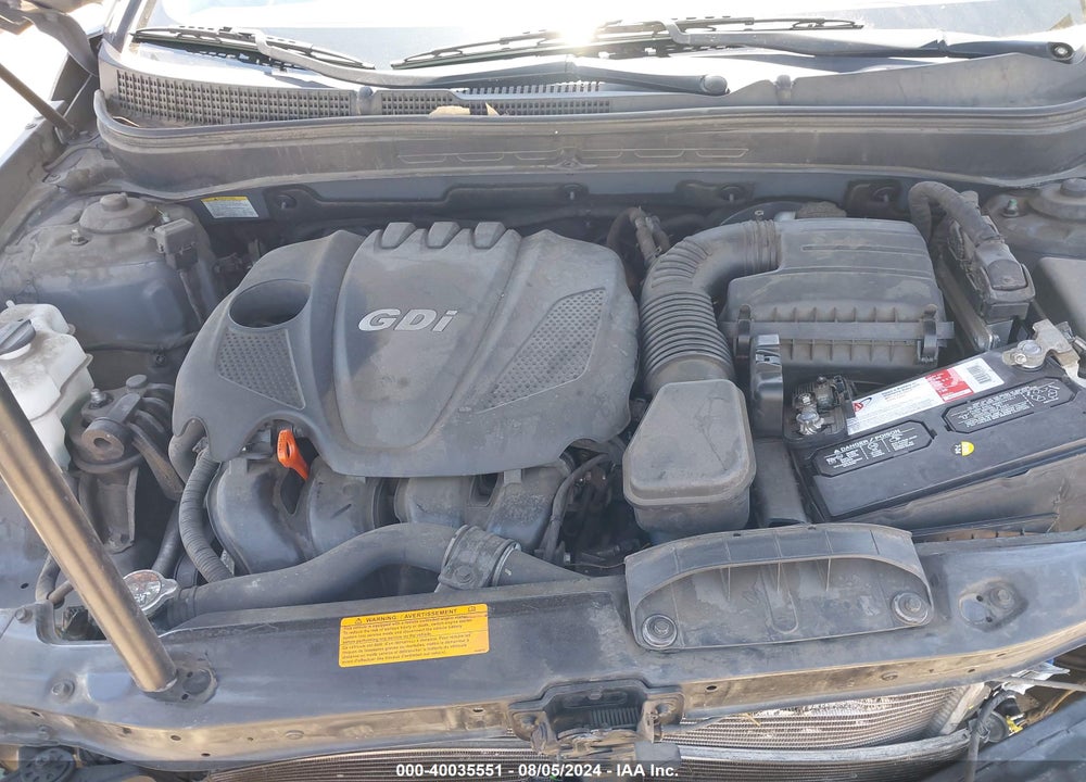 2013 HYUNDAI SONATA GLS VIN: 5NPEB4AC9DH702228