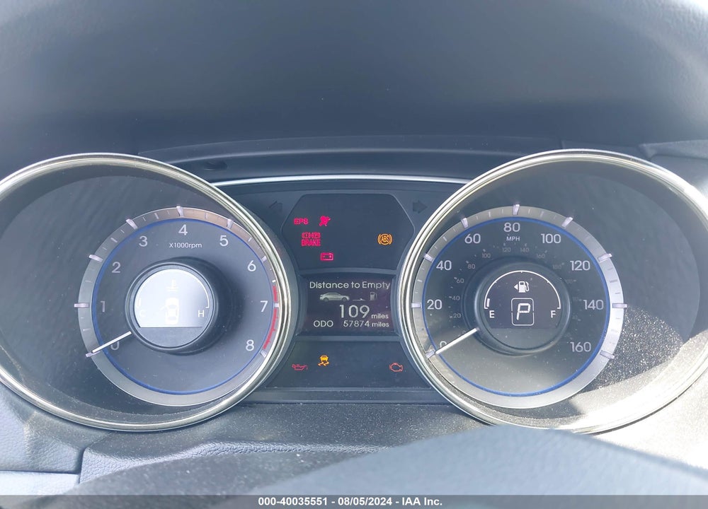 2013 HYUNDAI SONATA GLS VIN: 5NPEB4AC9DH702228