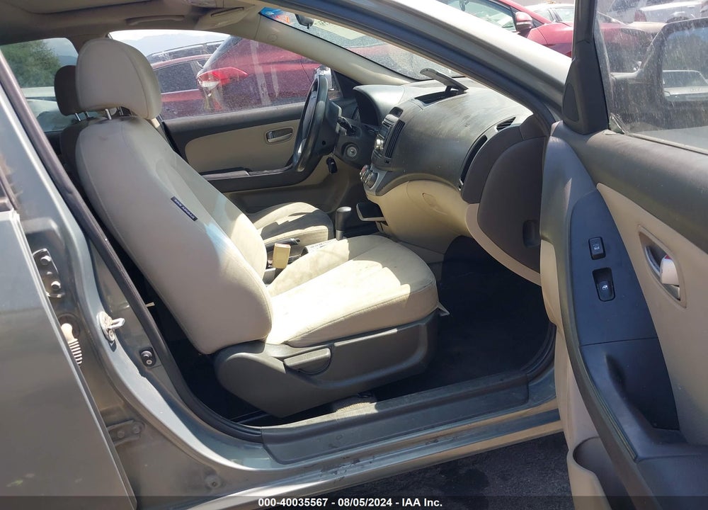 2009 HYUNDAI ELANTRA GLS VIN: KMHDU46D19U709979