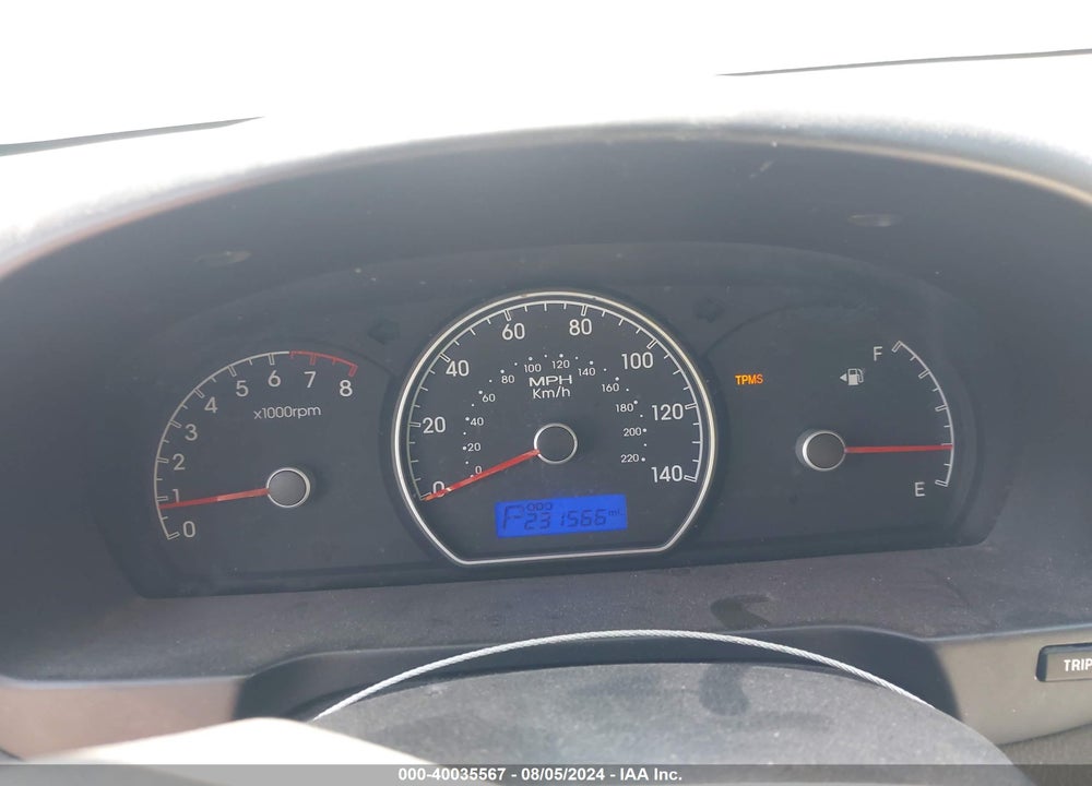 2009 HYUNDAI ELANTRA GLS VIN: KMHDU46D19U709979