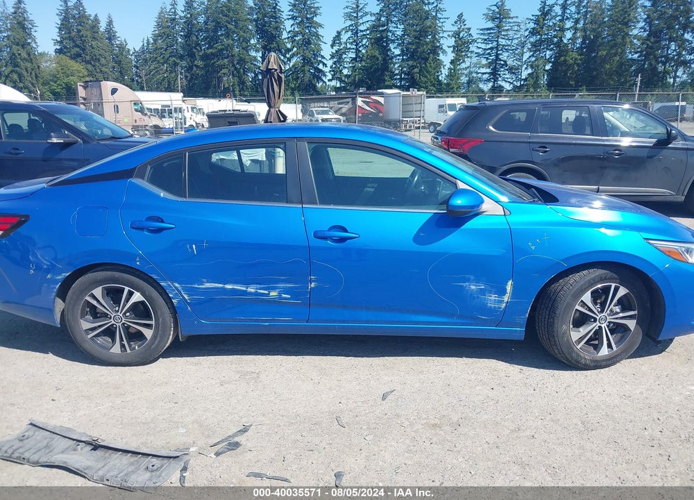2021 NISSAN SENTRA SV XTRONIC CVT VIN: 3N1AB8CV3MY298708