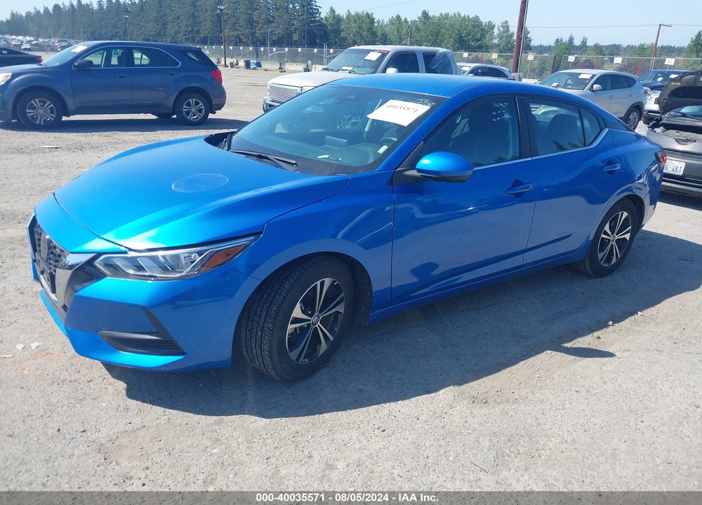 2021 NISSAN SENTRA SV XTRONIC CVT VIN: 3N1AB8CV3MY298708