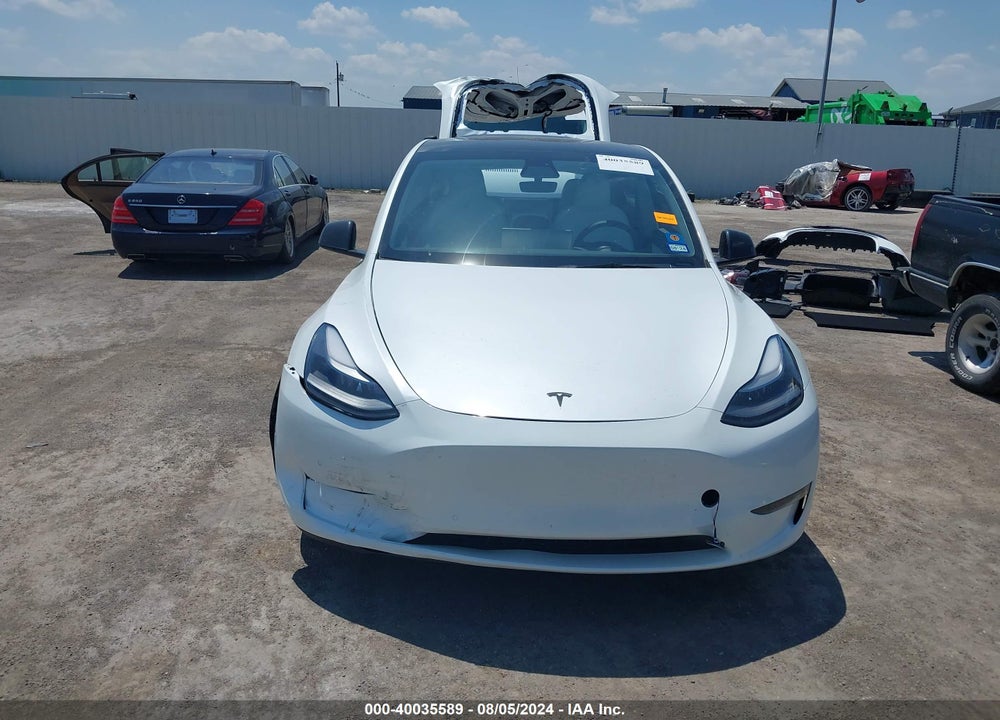 2021 TESLA MODEL Y PERFORMANCE DUAL MOTOR ALL-WHEEL DRIVE VIN: 5YJYGDEF7MF264620