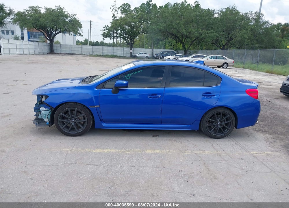 2021 SUBARU WRX LIMITED VIN: JF1VA1N62M8805985