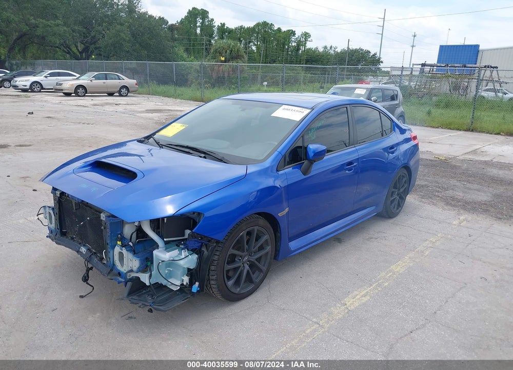 2021 SUBARU WRX LIMITED VIN: JF1VA1N62M8805985