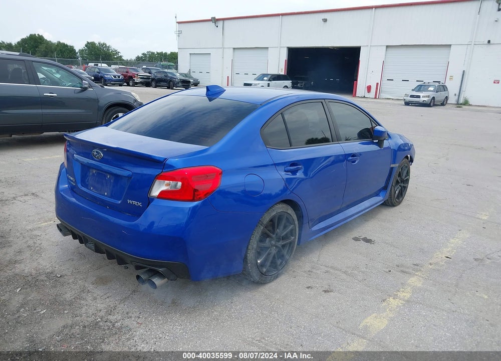 2021 SUBARU WRX LIMITED VIN: JF1VA1N62M8805985