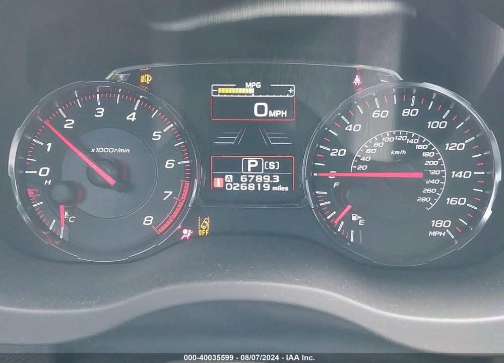 2021 SUBARU WRX LIMITED VIN: JF1VA1N62M8805985