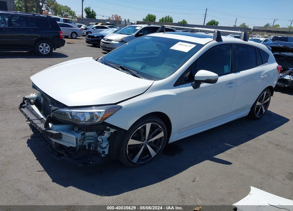 2018 SUBARU IMPREZA 2.0I SPORT VIN: 4S3GTAL60J3741938