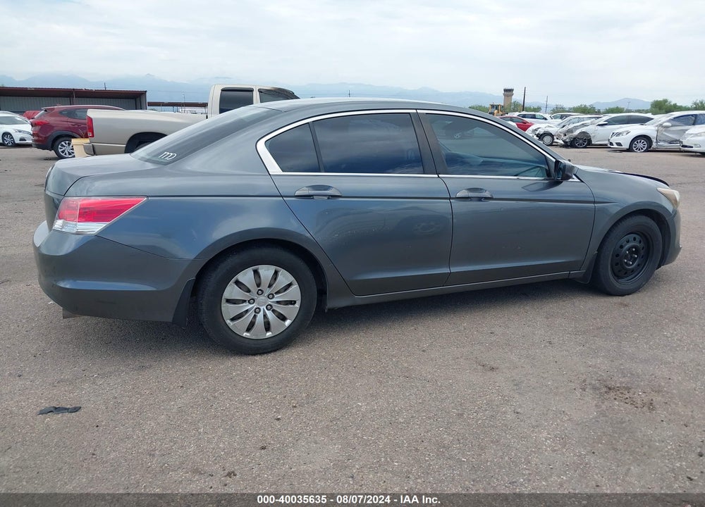 2010 HONDA ACCORD 2.4 LX VIN: 1HGCP2F36AA174657