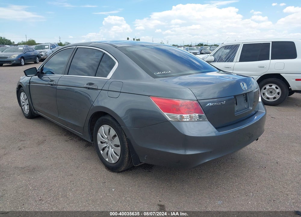 2010 HONDA ACCORD 2.4 LX VIN: 1HGCP2F36AA174657