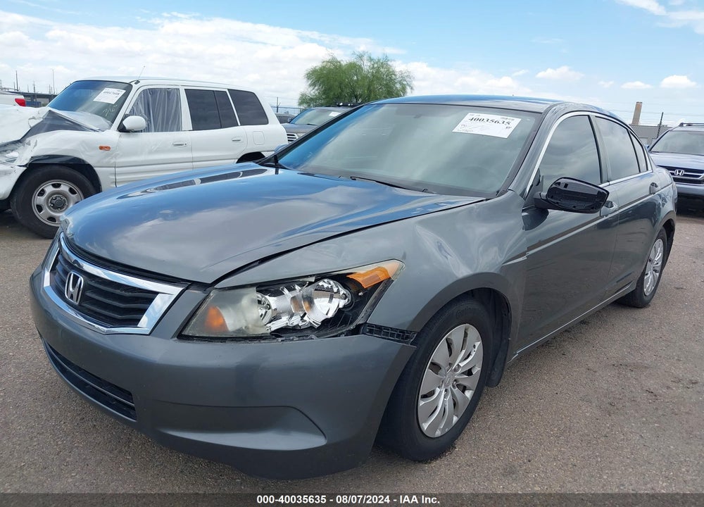 2010 HONDA ACCORD 2.4 LX VIN: 1HGCP2F36AA174657