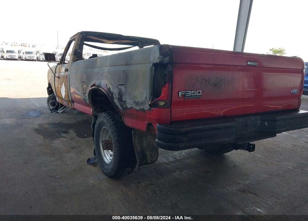 1996 FORD F350 VIN: 2FTHF36G5TCA68153