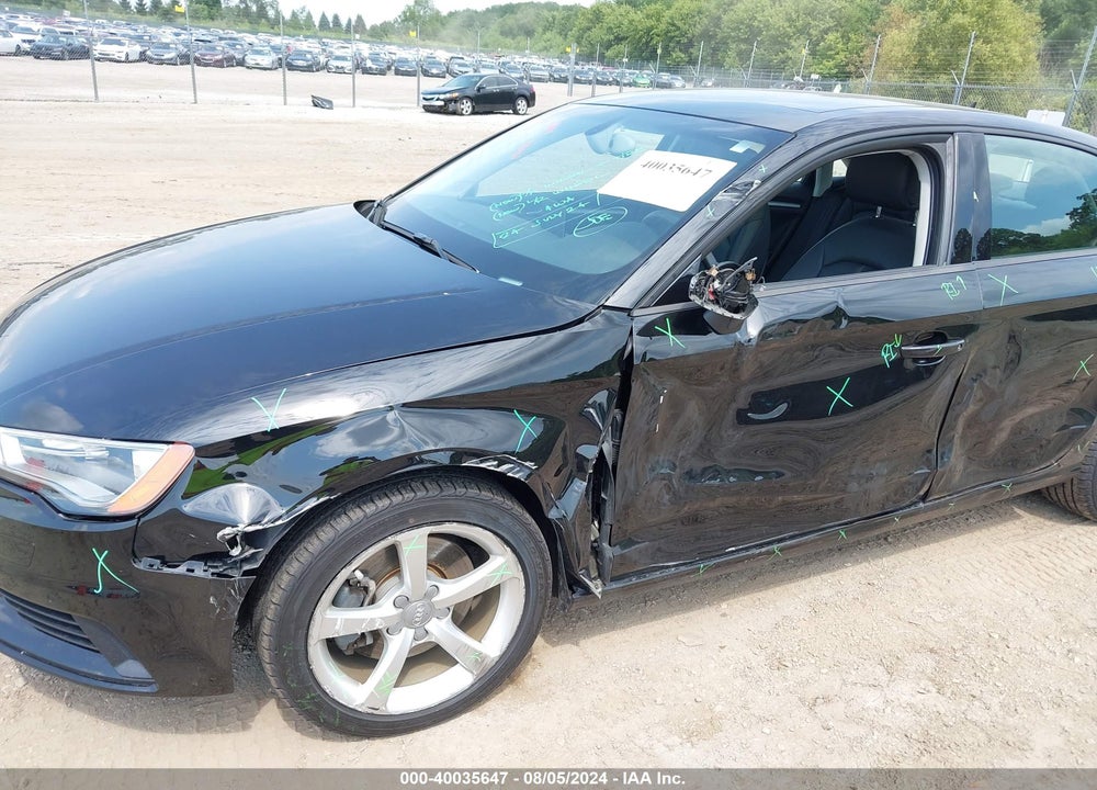 2015 AUDI A3 2.0T PREMIUM VIN: WAUBFGFF3F1110536