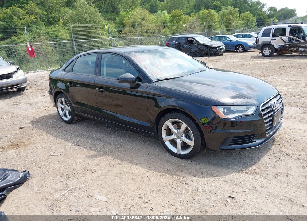 2015 AUDI A3 2.0T PREMIUM VIN: WAUBFGFF3F1110536