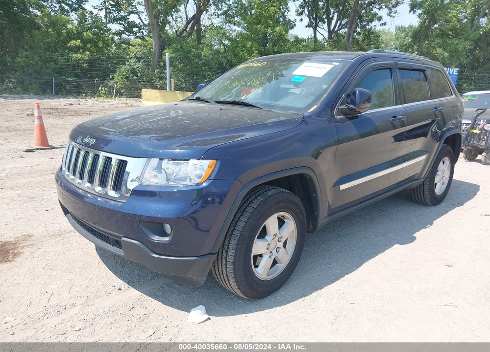2012 JEEP GRAND CHEROKEE LAREDO VIN: 1C4RJFAG3CC255697