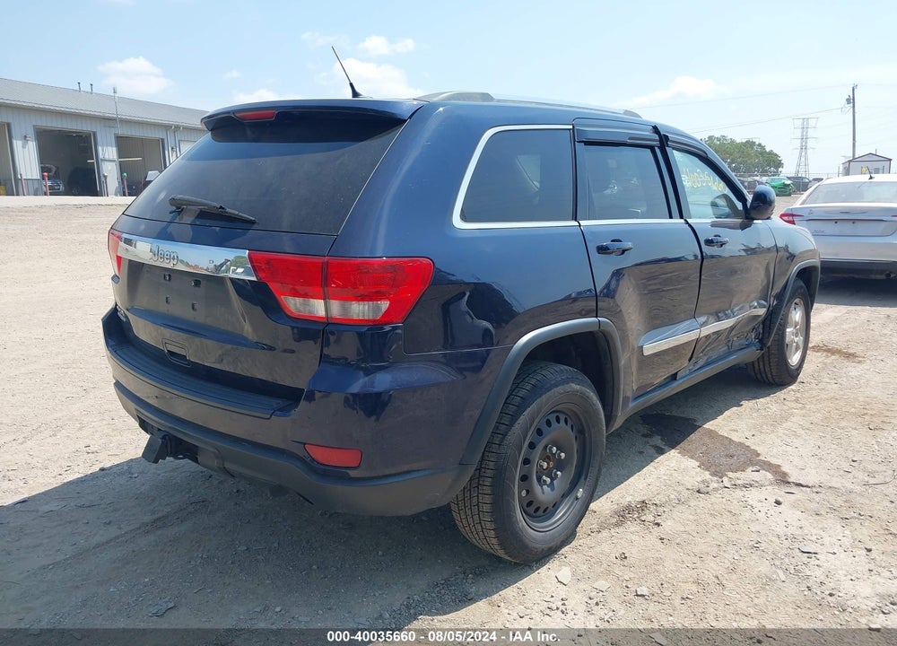 2012 JEEP GRAND CHEROKEE LAREDO VIN: 1C4RJFAG3CC255697