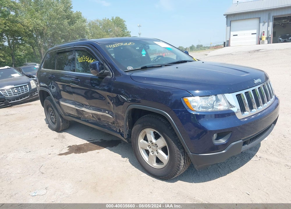 2012 JEEP GRAND CHEROKEE LAREDO VIN: 1C4RJFAG3CC255697