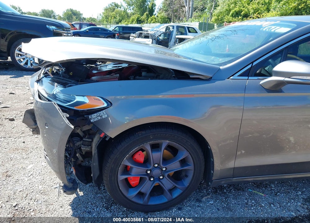 2013 FORD FUSION TITANIUM VIN: 3FA6P0K92DR147840