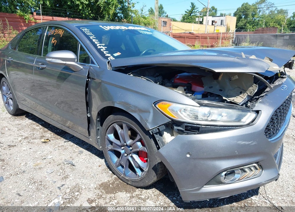 2013 FORD FUSION TITANIUM VIN: 3FA6P0K92DR147840