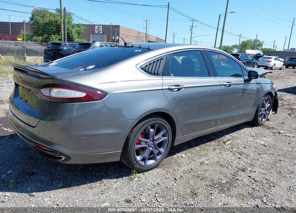 2013 FORD FUSION TITANIUM VIN: 3FA6P0K92DR147840