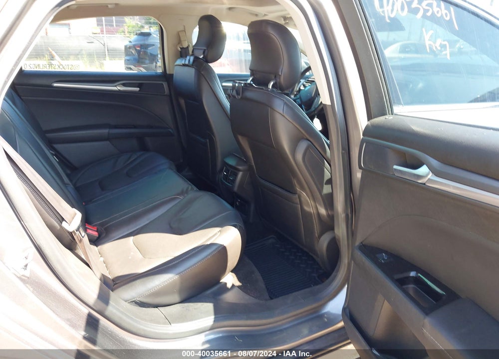 2013 FORD FUSION TITANIUM VIN: 3FA6P0K92DR147840