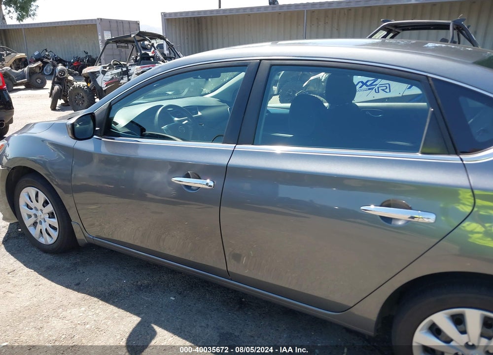 2016 NISSAN SENTRA S VIN: 3N1AB7AP9GY335974