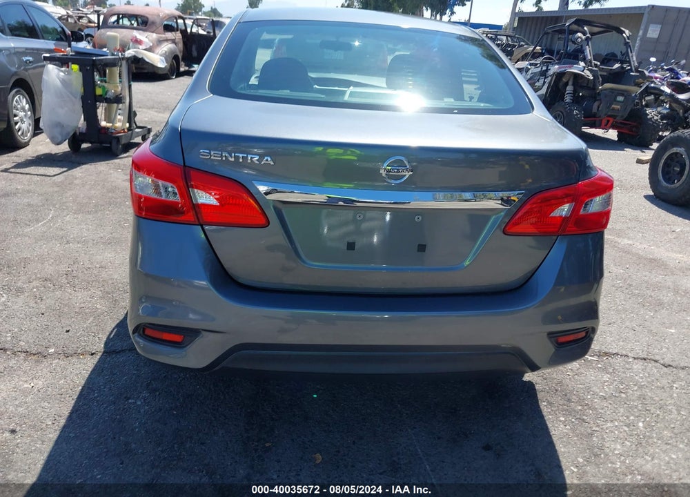 2016 NISSAN SENTRA S VIN: 3N1AB7AP9GY335974