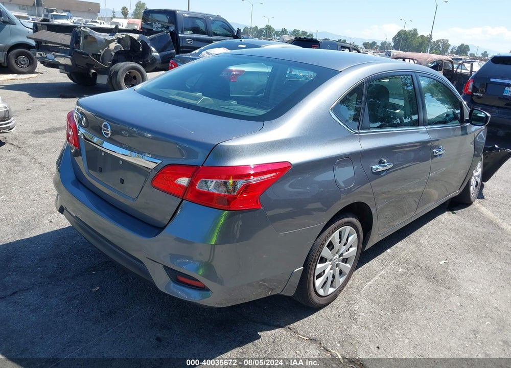 2016 NISSAN SENTRA S VIN: 3N1AB7AP9GY335974