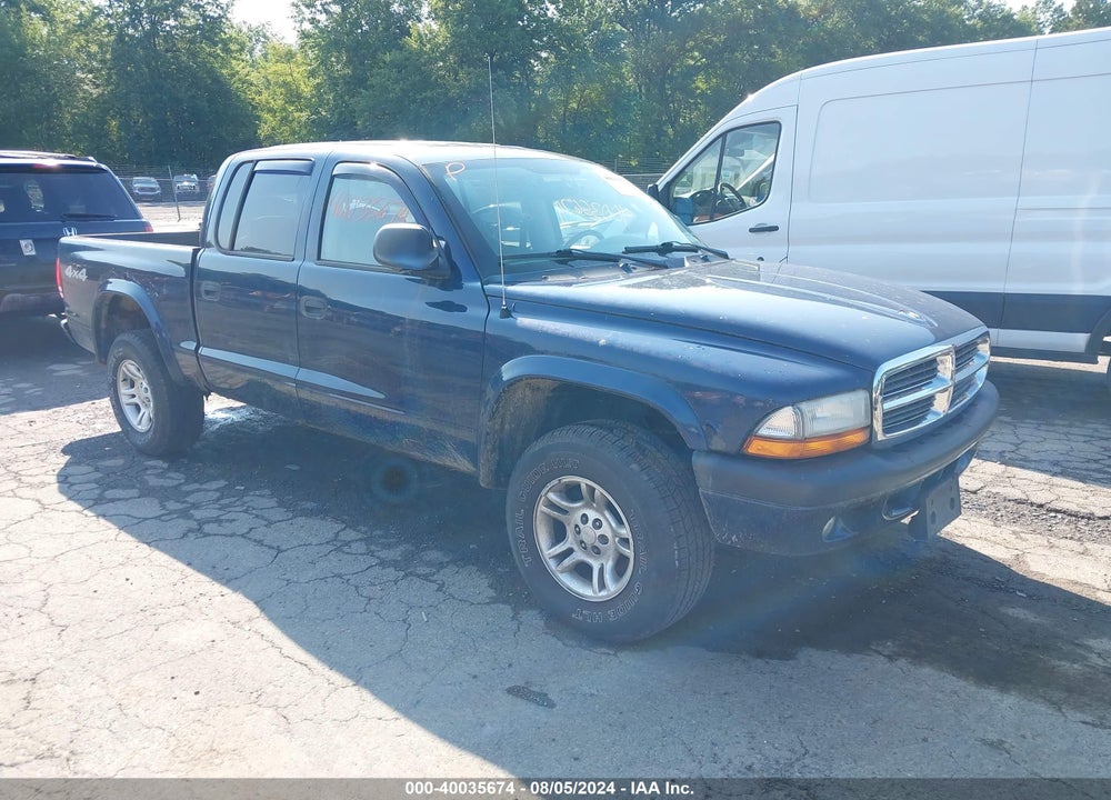2004 DODGE DAKOTA SPORT/SXT VIN: 1D7HG38NX4S629801