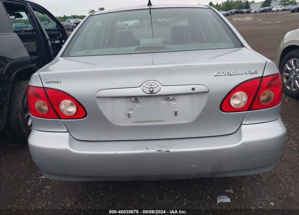 2008 TOYOTA COROLLA LE VIN: 1NXBR32E58Z972007