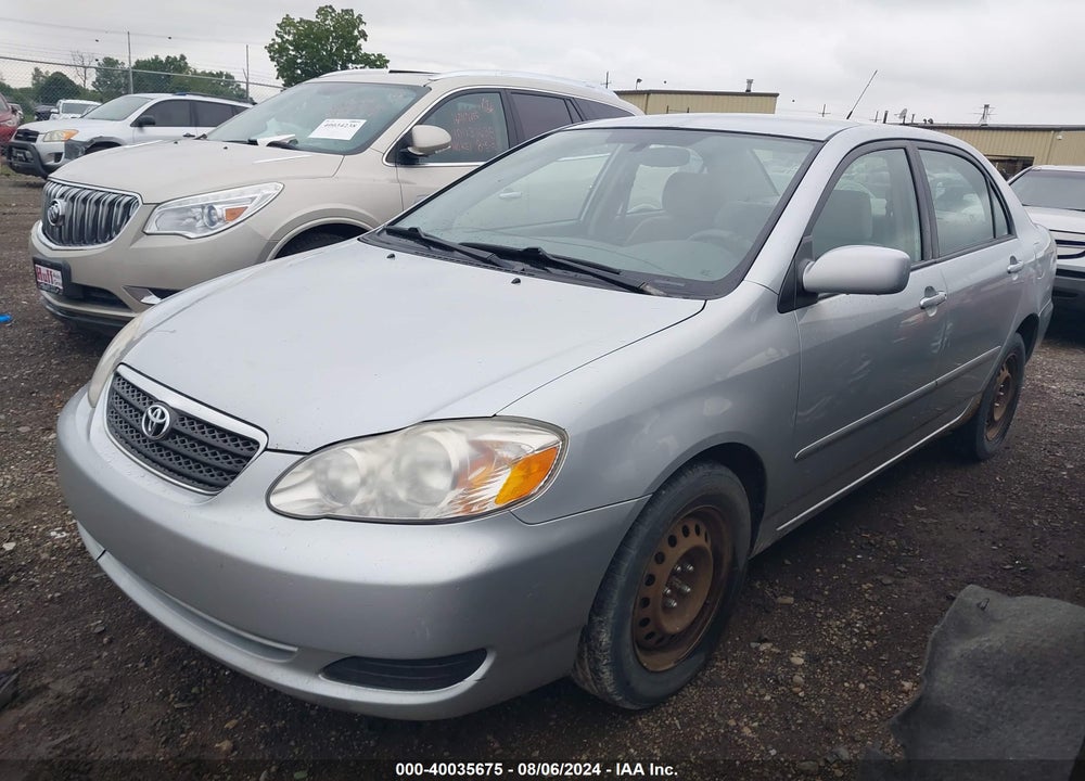 2008 TOYOTA COROLLA LE VIN: 1NXBR32E58Z972007