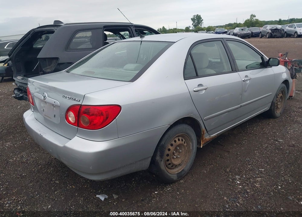 2008 TOYOTA COROLLA LE VIN: 1NXBR32E58Z972007