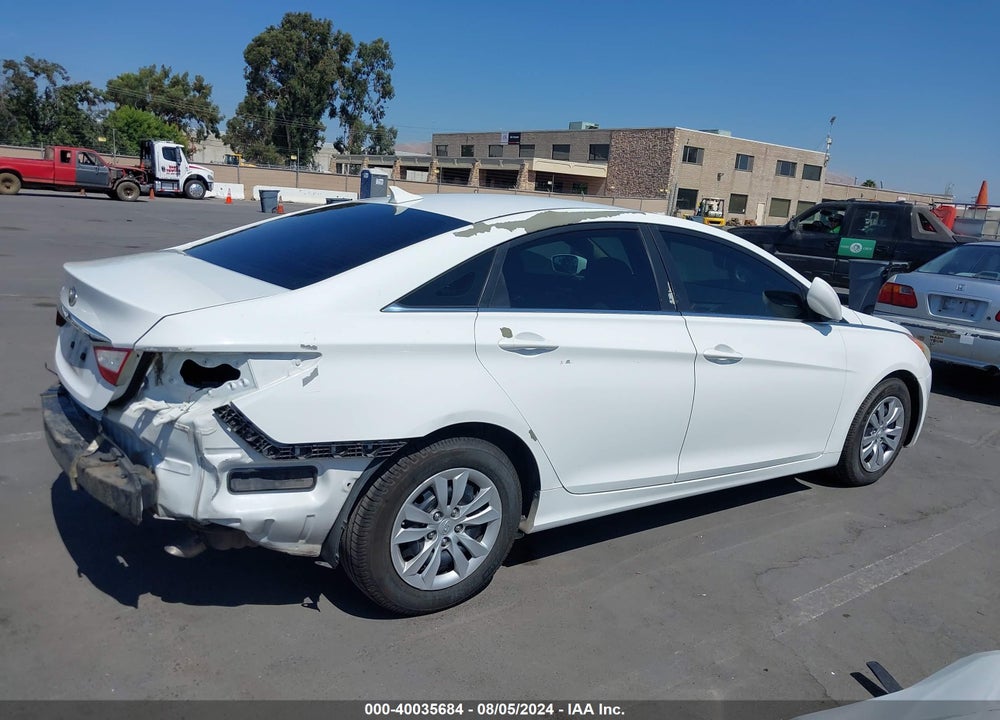 2011 HYUNDAI SONATA GLS VIN: 5NPEB4AC3BH084482