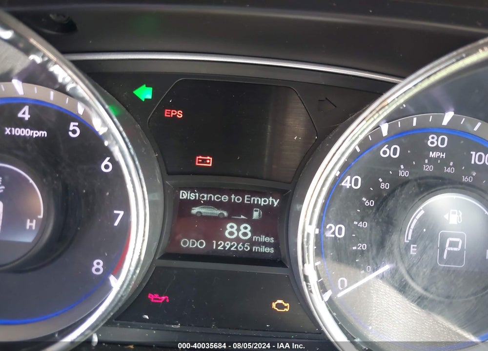 2011 HYUNDAI SONATA GLS VIN: 5NPEB4AC3BH084482