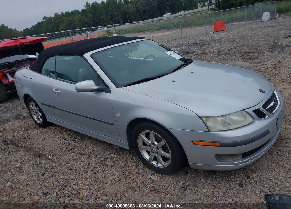 2007 SAAB 9-3 2.0T VIN: YS3FD79Y976100873