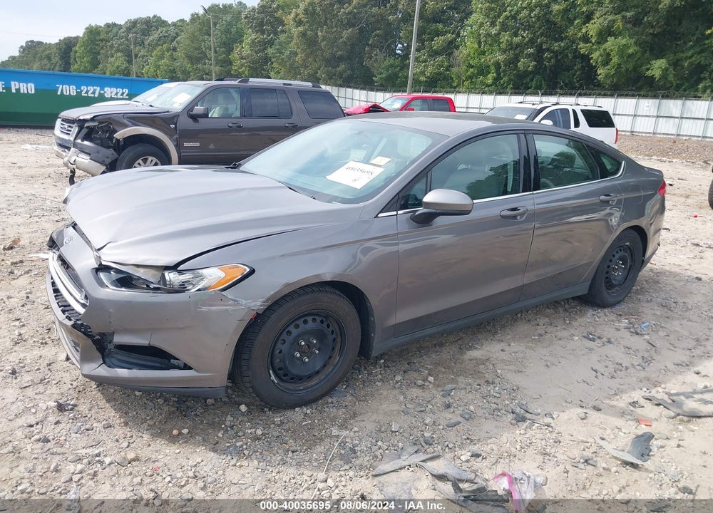 2013 FORD FUSION S VIN: 3FA6P0G77DR211586