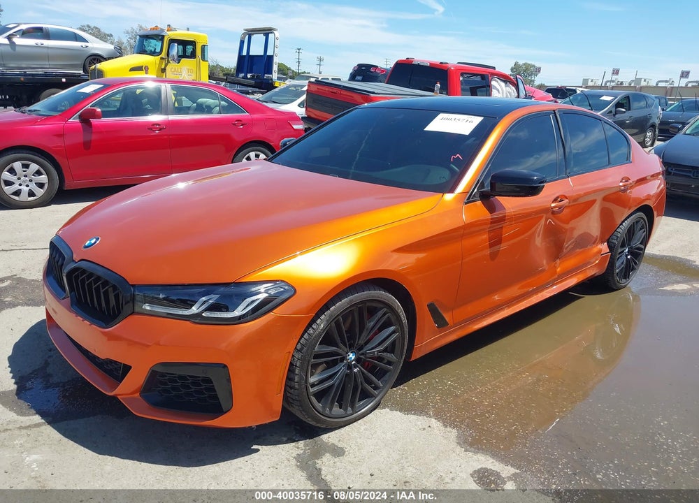 2021 BMW 540I VIN: WBA53BJ02MWX23730