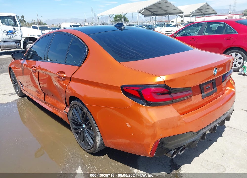 2021 BMW 540I VIN: WBA53BJ02MWX23730