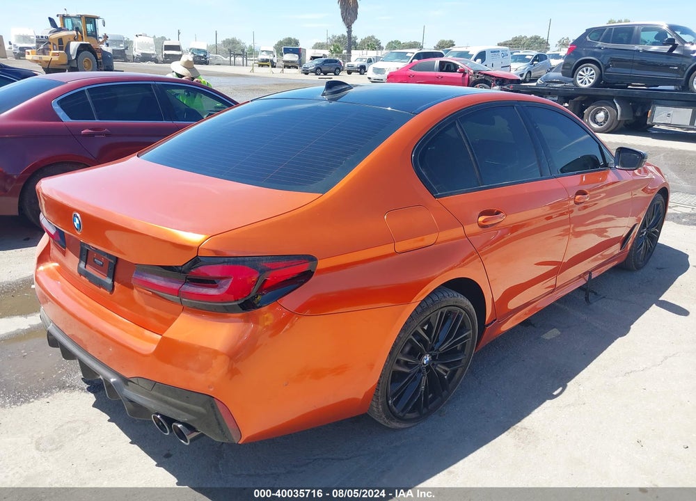 2021 BMW 540I VIN: WBA53BJ02MWX23730