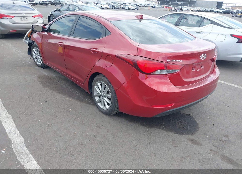 2016 HYUNDAI ELANTRA SE VIN: 5NPDH4AEXGH782302